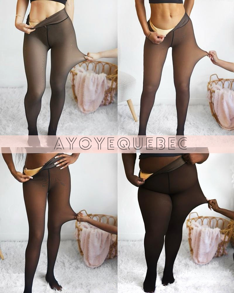 Collants d’hiver s’adapte à toutes les tailles