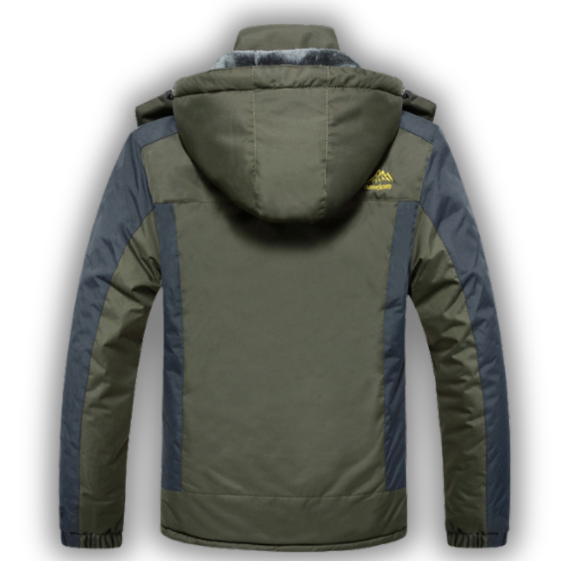 Veste imperméable à doublure polaire – coupe-vent - capuche amovible