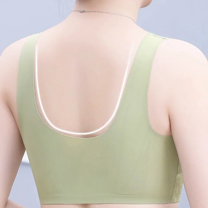 Soutien-gorge sans couture avec fermeture sur le devant pour femme